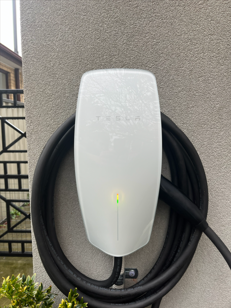 Electric vehicle charger installation